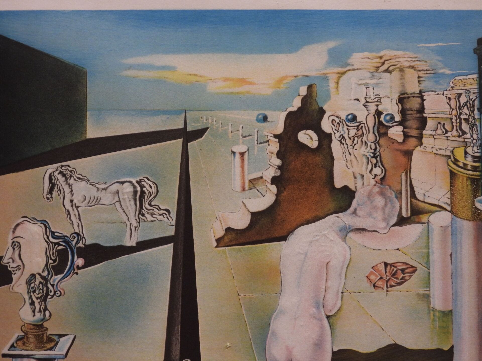 L’homme invisible — upper left detail