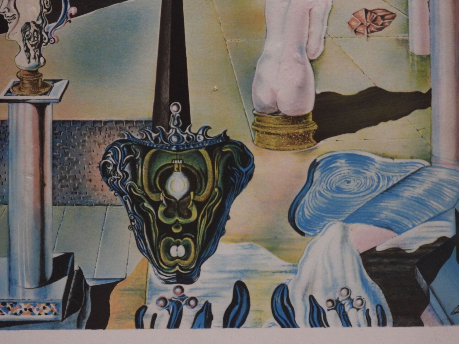 L’homme invisible — lower left detail