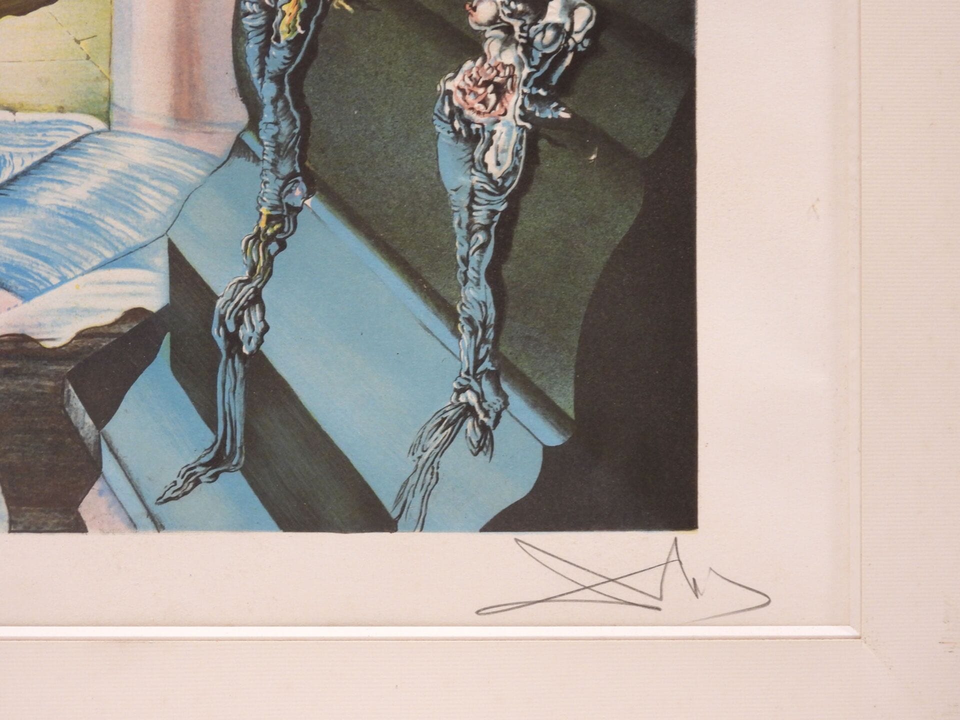L’homme invisible — signature detail