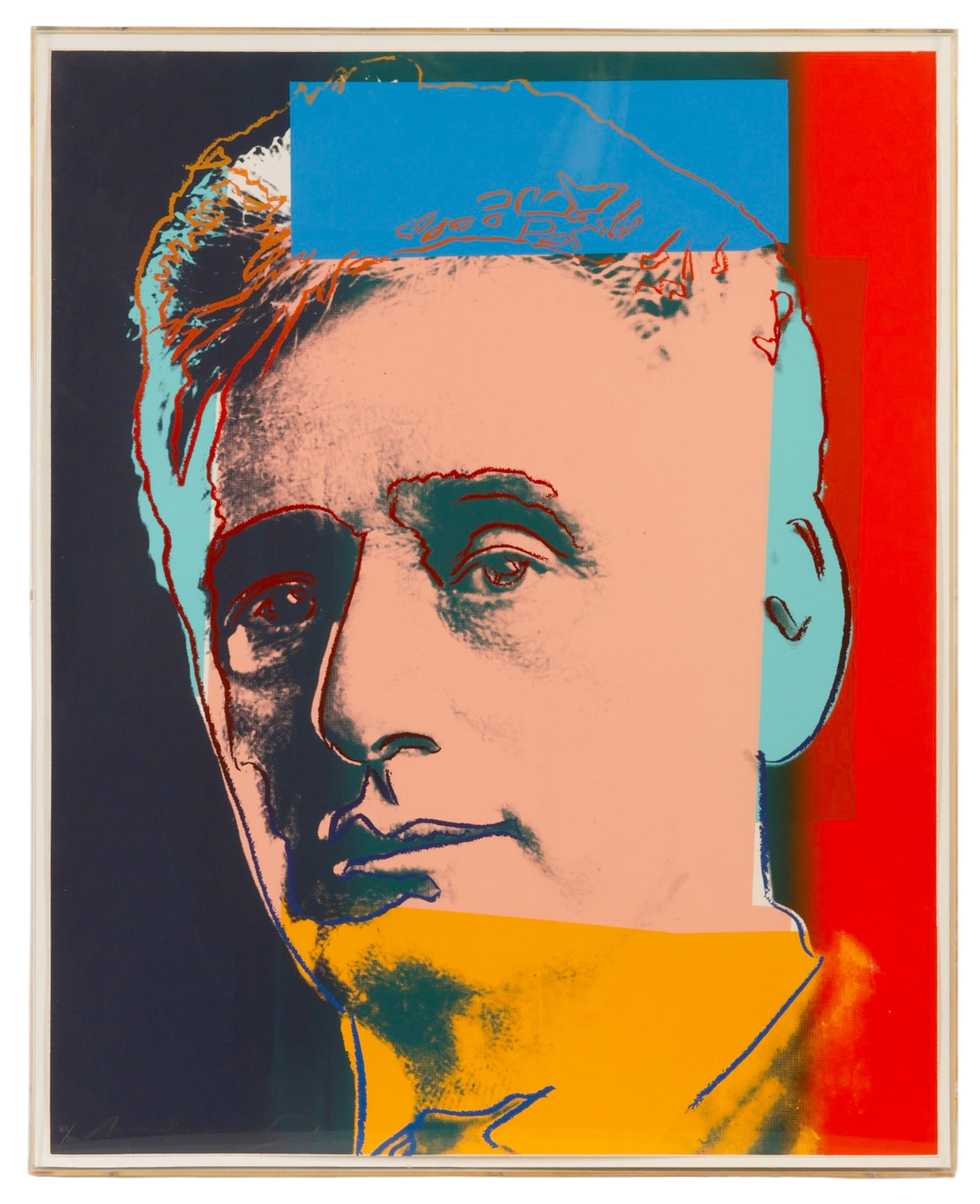 Louis Brandeis in its frame